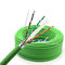 FTP Cat5e 100m Ethernet Cable , 100m Cat6 Cable 4P Twisted Pair