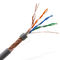 ROSH 0.5mm CU CCA STP FTP Cat5e LAN Cable ,  4 Pair Cat5e Cable