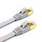 High Speed Flat 8P8C SSTP SFTP FFTP 24AWG Cat7 Patch Cord