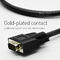 Gold Plated High Speed VGA Monitor Cable For Projector Monitor Screen