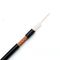 Black White RG6 Satellite Digital Aerial Coaxial TV Cable